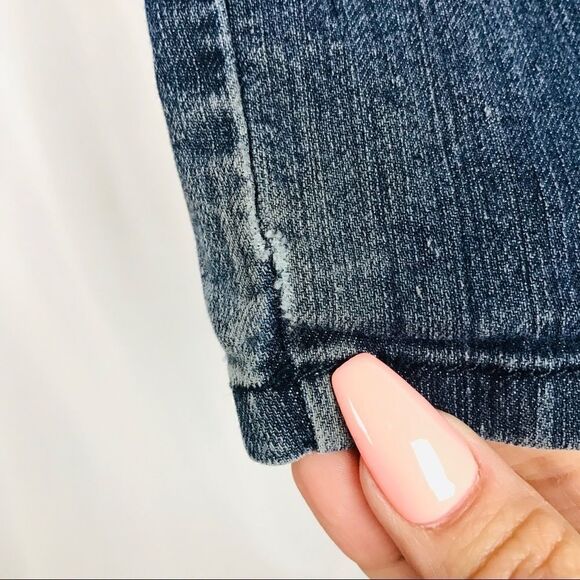 NYDJ Lift & Tuck Technology Dark Wash Straight 12 - Picture 5 of 6